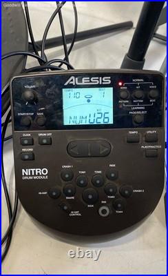 Alesis DM7X Nitro Drum Set 4 Drums, 3 Cymbals, Bass & Hi-Hat Pedals Alesis DM7X Nitro Drum Set 4 Drums, 3 Cymbals, Bass & Hi-Hat Pedals
