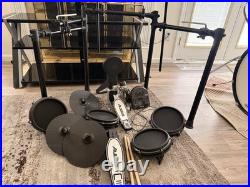 Alesis Digital Electronic Drum Kit 5 Pads Snare Crash Hi-Hat Sticks Kick Pedal