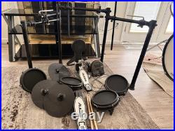 Alesis Digital Electronic Drum Kit 5 Pads Snare Crash Hi-Hat Sticks Kick Pedal