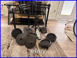 Alesis Digital Electronic Drum Kit 5 Pads Snare Crash Hi-Hat Sticks Kick Pedal