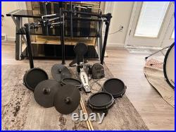 Alesis Digital Electronic Drum Kit 5 Pads Snare Crash Hi-Hat Sticks Kick Pedal