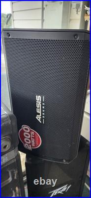 Alesis Expanded Kit With Amp And Road Cases. Used Professionally