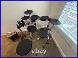 Alesis Forge 8-Piece Electronic Drum Kit Complete with Amp + Throne