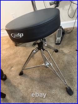 Alesis Forge 8-Piece Electronic Drum Kit Complete with Amp + Throne