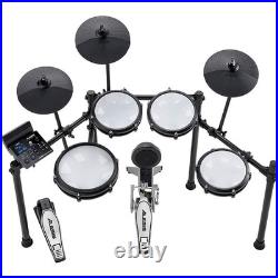 Alesis NITRO MAX 8Piece Electronic Drum Set wBT and BFD Sounds Blk Refurbished