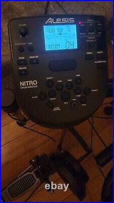 Alesis Nitro 8-Piece Electronic Set with Kick Pedal & Drumsticks