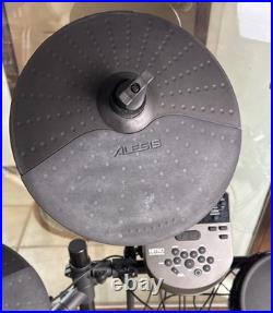 Alesis Nitro DM7X 8 Piece Electric Drum Kit Complete w Extra Cable Tested Works