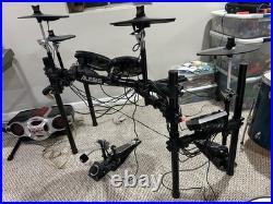 Alesis Nitro Dm7x 6 Piece Pro Electric Digital Electronic Drum Set Kit Extras