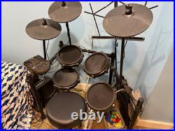 Alesis Nitro Electronic Drum Kit Mesh Heads with Module, 5 Pads & Cymbals