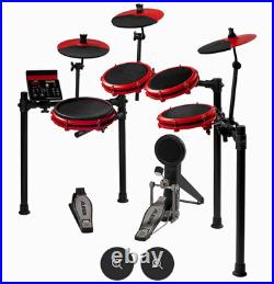 Alesis Nitro Max Electronic Full Drum Kit, Module, Kick & Hi-Hat
