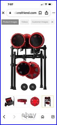 Alesis Nitro Max Electronic Full Drum Kit, Module, Kick & Hi-Hat