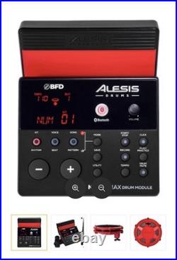 Alesis Nitro Max Electronic Full Drum Kit, Module, Kick & Hi-Hat