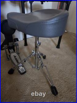 Alesis Nitro Mesh Digital Drum Kit Mesh Heads with Module, Pedal, Throne