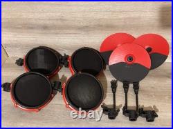 Alesis Nitro Mesh Electric Drumset Red (4 DRUM PADS & 3 CYMBALS ONLY) WORKING Alesis Nitro Mesh Electric Drumset Red (4 DRUM PADS & 3 CYMBALS ONLY) WORKING