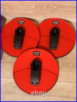 Alesis Nitro Mesh Electric Drumset Red (4 DRUM PADS & 3 CYMBALS ONLY) WORKING Alesis Nitro Mesh Electric Drumset Red (4 DRUM PADS & 3 CYMBALS ONLY) WORKING