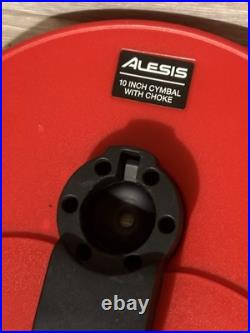 Alesis Nitro Mesh Electric Drumset Red (4 DRUM PADS & 3 CYMBALS ONLY) WORKING Alesis Nitro Mesh Electric Drumset Red (4 DRUM PADS & 3 CYMBALS ONLY) WORKING