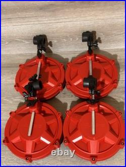 Alesis Nitro Mesh Electric Drumset Red (4 DRUM PADS & 3 CYMBALS ONLY) WORKING Alesis Nitro Mesh Electric Drumset Red (4 DRUM PADS & 3 CYMBALS ONLY) WORKING