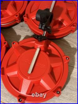 Alesis Nitro Mesh Electric Drumset Red (4 DRUM PADS & 3 CYMBALS ONLY) WORKING Alesis Nitro Mesh Electric Drumset Red (4 DRUM PADS & 3 CYMBALS ONLY) WORKING