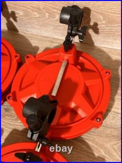 Alesis Nitro Mesh Electric Drumset Red (4 DRUM PADS & 3 CYMBALS ONLY) WORKING Alesis Nitro Mesh Electric Drumset Red (4 DRUM PADS & 3 CYMBALS ONLY) WORKING