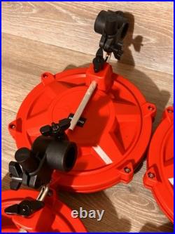Alesis Nitro Mesh Electric Drumset Red (4 DRUM PADS & 3 CYMBALS ONLY) WORKING Alesis Nitro Mesh Electric Drumset Red (4 DRUM PADS & 3 CYMBALS ONLY) WORKING