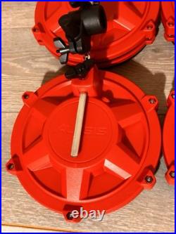 Alesis Nitro Mesh Electric Drumset Red (4 DRUM PADS & 3 CYMBALS ONLY) WORKING Alesis Nitro Mesh Electric Drumset Red (4 DRUM PADS & 3 CYMBALS ONLY) WORKING