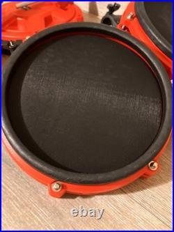 Alesis Nitro Mesh Electric Drumset Red (4 DRUM PADS & 3 CYMBALS ONLY) WORKING Alesis Nitro Mesh Electric Drumset Red (4 DRUM PADS & 3 CYMBALS ONLY) WORKING