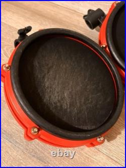 Alesis Nitro Mesh Electric Drumset Red (4 DRUM PADS & 3 CYMBALS ONLY) WORKING Alesis Nitro Mesh Electric Drumset Red (4 DRUM PADS & 3 CYMBALS ONLY) WORKING