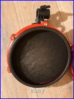 Alesis Nitro Mesh Electric Drumset Red (4 DRUM PADS & 3 CYMBALS ONLY) WORKING Alesis Nitro Mesh Electric Drumset Red (4 DRUM PADS & 3 CYMBALS ONLY) WORKING