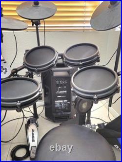 Alesis Nitro Mesh Electronic Drum Kit, With Alesis Strike AMP 12
