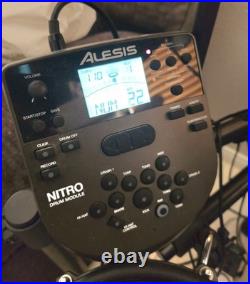 Alesis Nitro Mesh Electronic Drum Kit, With Alesis Strike AMP 12