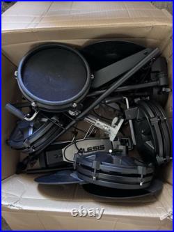 Alesis Nitro Mesh Kit Eight-Piece Electronic Drum Kit with Mesh Heads, Black