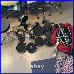 Alesis Nitro Mesh Kit Electronic Drum Set 2010s Black Excellent, Hardly Used