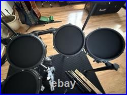 Alesis Nitro Mesh Kit Electronic Drum Set 2010s Black Excellent, Hardly Used