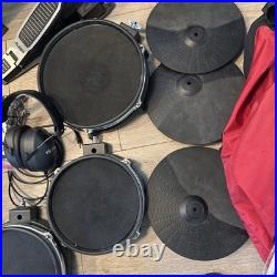 Alesis Nitro Mesh Kit Electronic Drum Set 2010s Black Excellent, Hardly Used