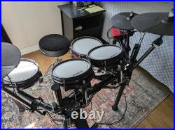 Alesis Nitro Pro Mesh Electric Electronic Digital Drum Kit Set + Drum Throne