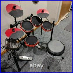 Alesis Nitro Special Edition Mesh Electronic Drum Set Slightly Used with Throne