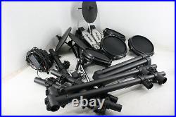 Alesis TURBOMESHKIT Electric Drum Set w 100+ Sounds Quiet Mesh Lessons Black