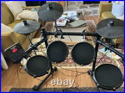 Alesis Turbo Electronic Drum Kit Built-in Effects Programmable USB Out Pedals
