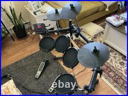 Alesis Turbo Electronic Drum Kit Built-in Effects Programmable USB Out Pedals