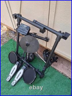Alesis Turbo Mesh Kit Electric Drum Set with 100+ Sounds, Quiet Mesh Drum Pads