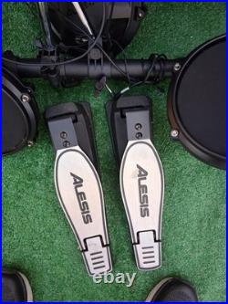Alesis Turbo Mesh Kit Electric Drum Set with 100+ Sounds, Quiet Mesh Drum Pads