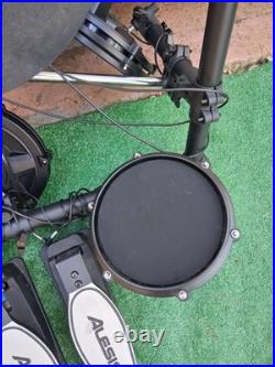 Alesis Turbo Mesh Kit Electric Drum Set with 100+ Sounds, Quiet Mesh Drum Pads
