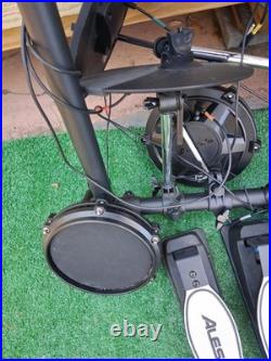 Alesis Turbo Mesh Kit Electric Drum Set with 100+ Sounds, Quiet Mesh Drum Pads