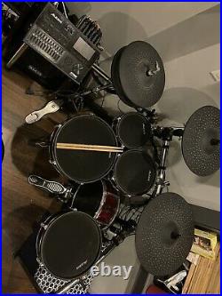 Alesis strike pro Electric Drum Kit + Simmons Amplifier + Drum Set Accessories