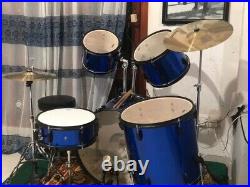 Ashton 5 Piece Drum Set Midnight Blue
