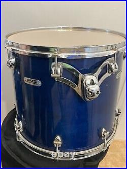 Ayotte Professional Maple DS Drum Set, 4 Piece, 22, 10,12,16, Blue Stain