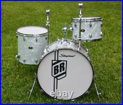 BEAUTIFUL 90's SLINGERLAND NASHVILLE USA BUDDY RICH 24/13/16 WMP DRUM SET! J986