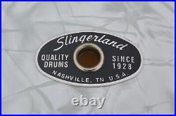 BEAUTIFUL 90's SLINGERLAND NASHVILLE USA BUDDY RICH 24/13/16 WMP DRUM SET! J986