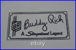 BEAUTIFUL 90's SLINGERLAND NASHVILLE USA BUDDY RICH 24/13/16 WMP DRUM SET! J986