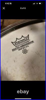 Blue Sparkle Ludwig Drum Set Only About 250 Ever Made Made In Pa